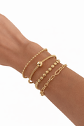 Set 4 Bracelets Superposables Ajustables - Style Sport & Casual