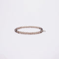 Bracelet Délicat Quartz Transparent 4mm - Élastique & Waterproof
