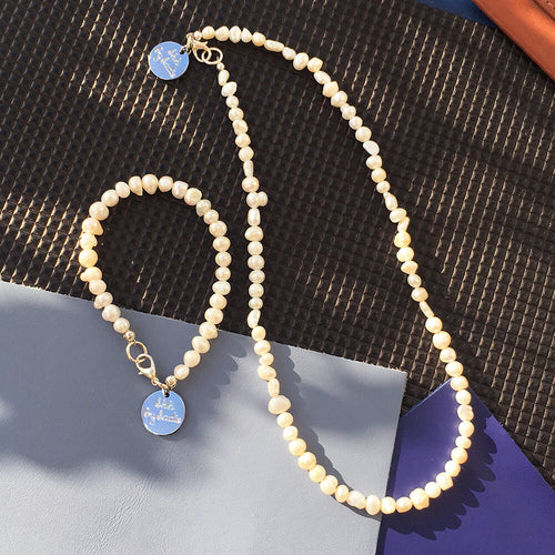 Collier & Bracelet Perles Fines - Élégance Inémporelle
