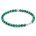 Bracelet Turquoise Bleue & Argent Sterling - Artisanat Britannique